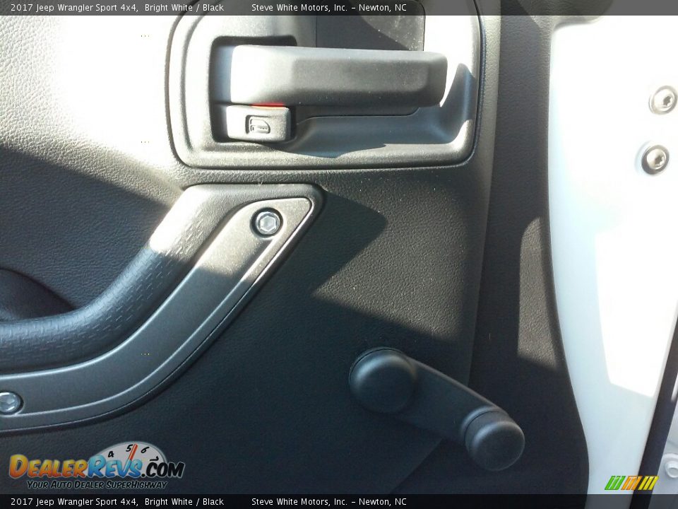 2017 Jeep Wrangler Sport 4x4 Bright White / Black Photo #8