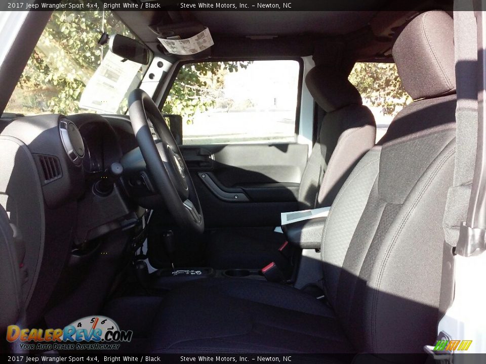 2017 Jeep Wrangler Sport 4x4 Bright White / Black Photo #9
