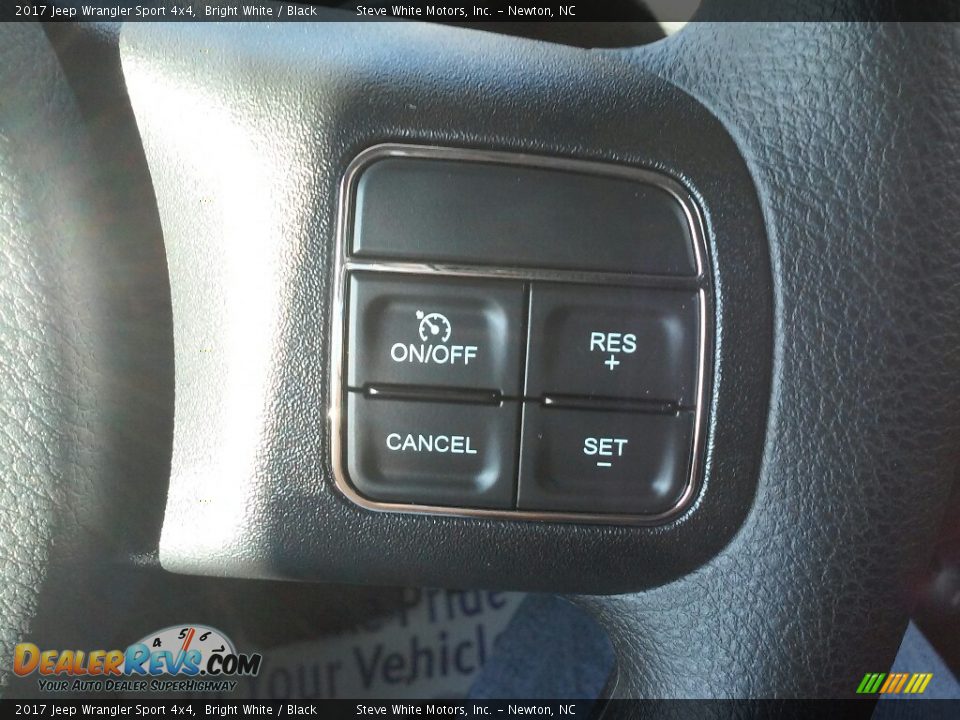 2017 Jeep Wrangler Sport 4x4 Bright White / Black Photo #15