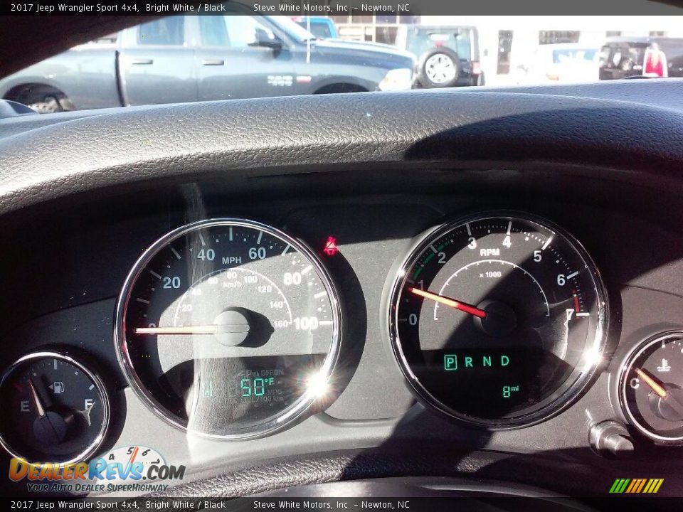 2017 Jeep Wrangler Sport 4x4 Bright White / Black Photo #16