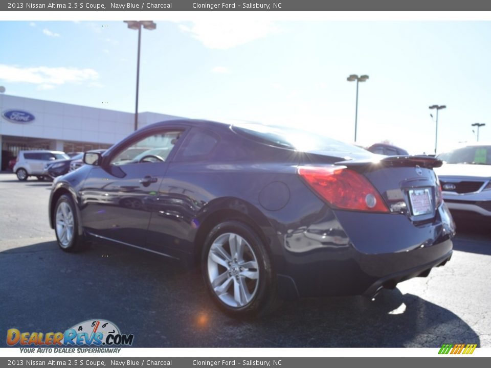 2013 Nissan Altima 2.5 S Coupe Navy Blue / Charcoal Photo #5