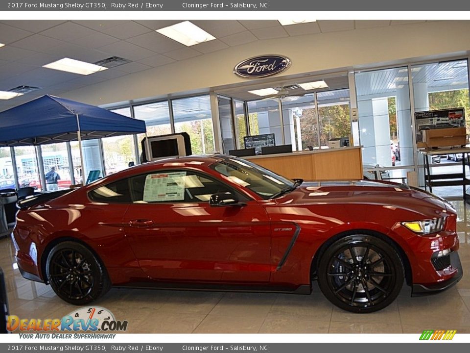 Ruby Red 2017 Ford Mustang Shelby GT350 Photo #2