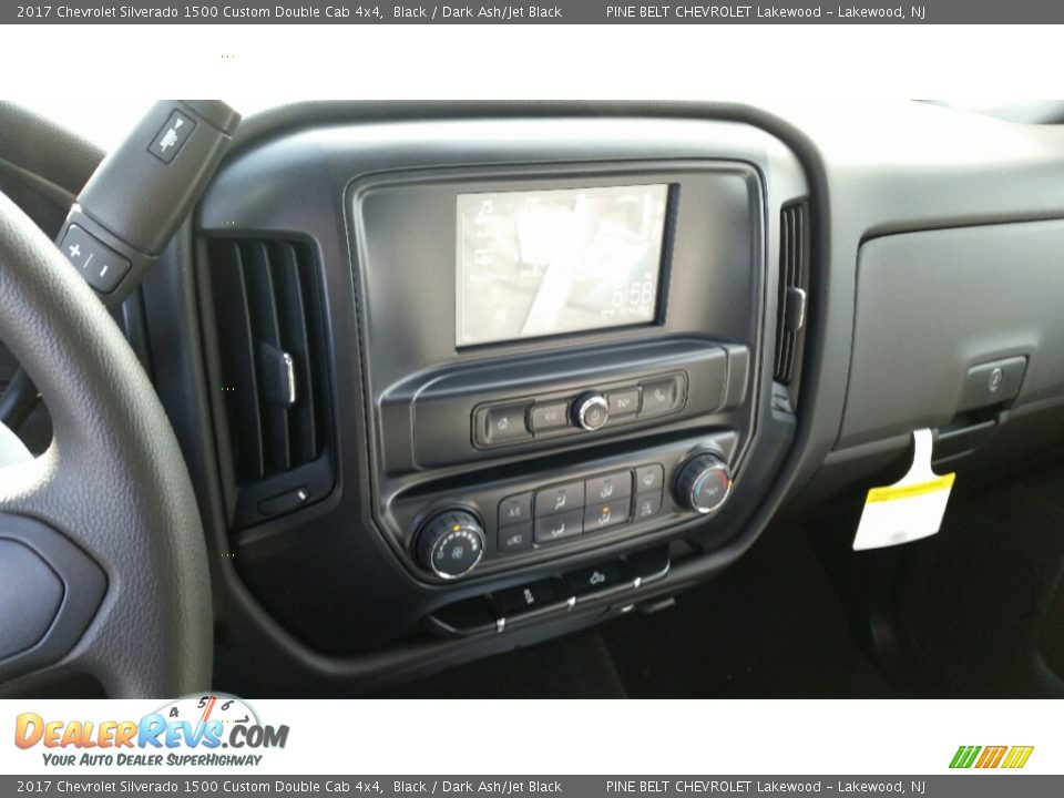 Controls of 2017 Chevrolet Silverado 1500 Custom Double Cab 4x4 Photo #23