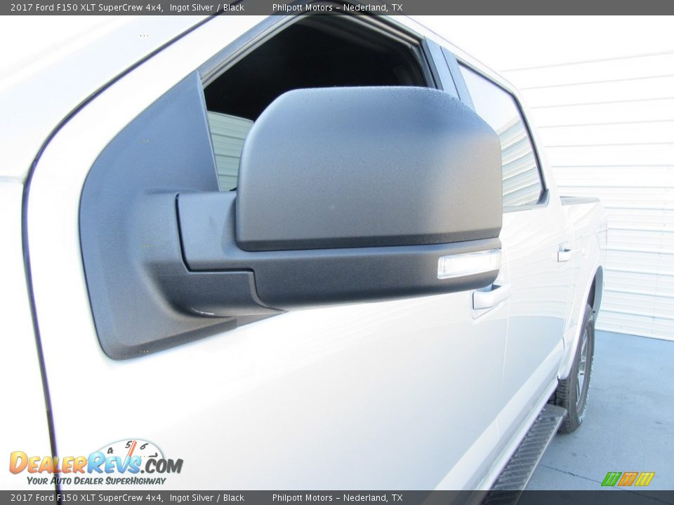 2017 Ford F150 XLT SuperCrew 4x4 Ingot Silver / Black Photo #13