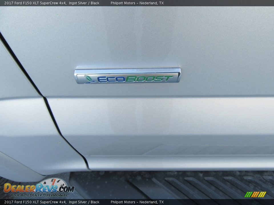 2017 Ford F150 XLT SuperCrew 4x4 Ingot Silver / Black Photo #15