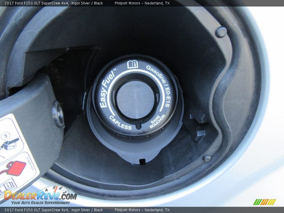 2017 Ford F150 XLT SuperCrew 4x4 Ingot Silver / Black Photo #16