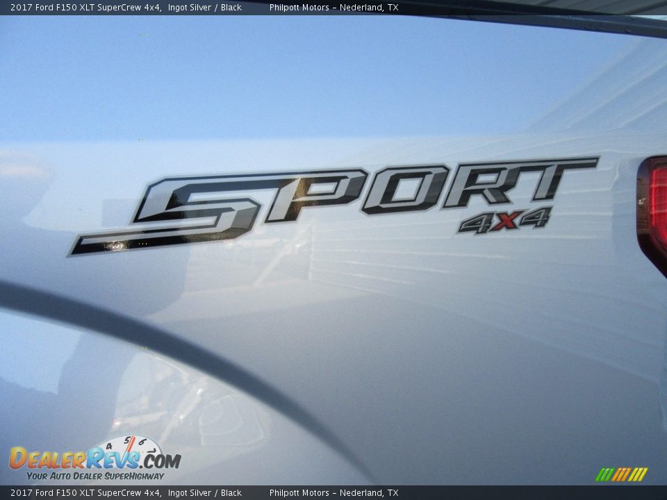 2017 Ford F150 XLT SuperCrew 4x4 Ingot Silver / Black Photo #17