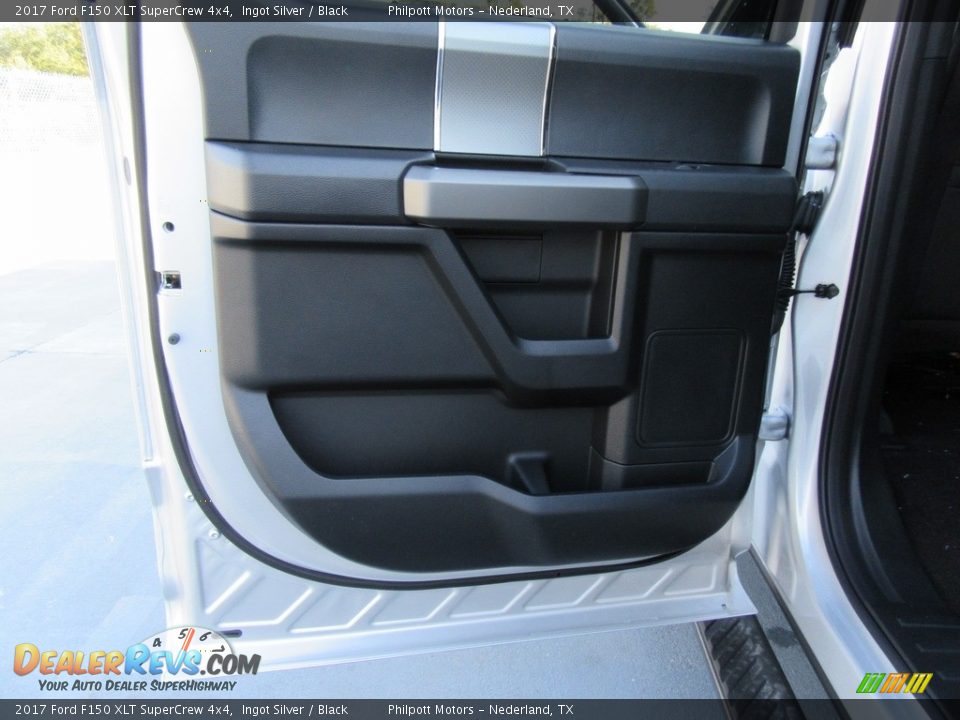 2017 Ford F150 XLT SuperCrew 4x4 Ingot Silver / Black Photo #20