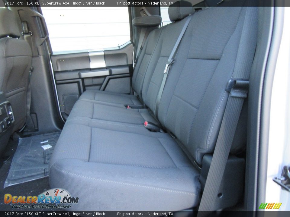 2017 Ford F150 XLT SuperCrew 4x4 Ingot Silver / Black Photo #21