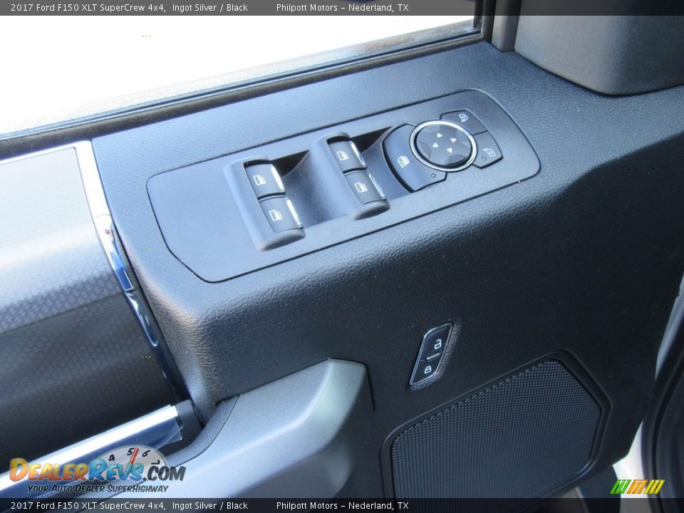 2017 Ford F150 XLT SuperCrew 4x4 Ingot Silver / Black Photo #23