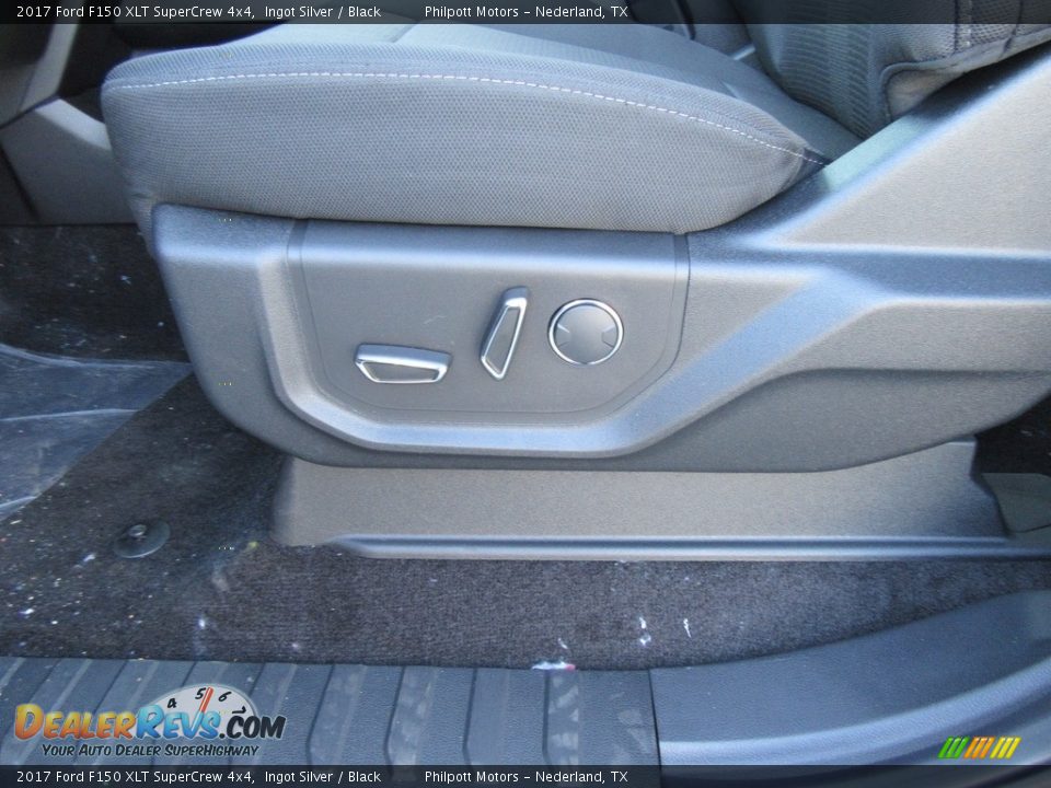2017 Ford F150 XLT SuperCrew 4x4 Ingot Silver / Black Photo #25