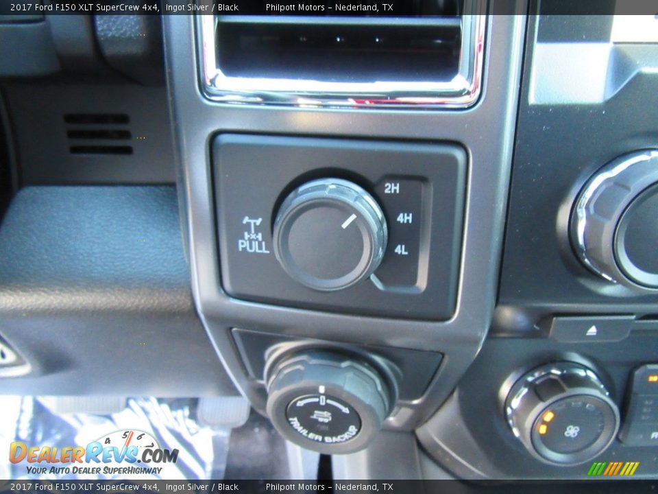 2017 Ford F150 XLT SuperCrew 4x4 Ingot Silver / Black Photo #31