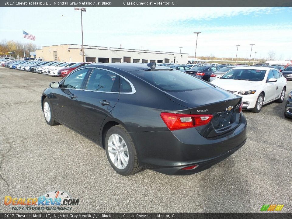 2017 Chevrolet Malibu LT Nightfall Gray Metallic / Jet Black Photo #6