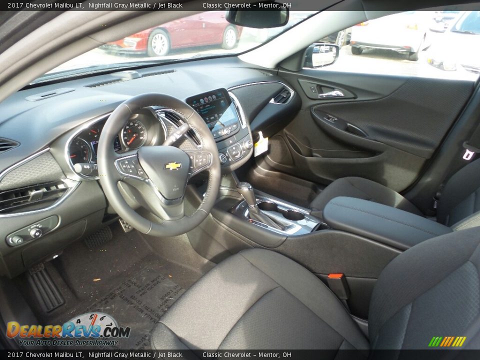 2017 Chevrolet Malibu LT Nightfall Gray Metallic / Jet Black Photo #7