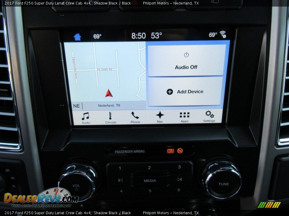 Navigation of 2017 Ford F250 Super Duty Lariat Crew Cab 4x4 Photo #28