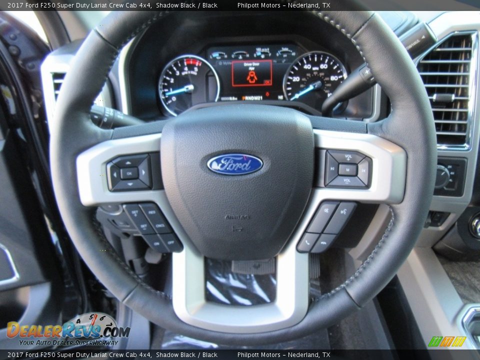 2017 Ford F250 Super Duty Lariat Crew Cab 4x4 Steering Wheel Photo #33