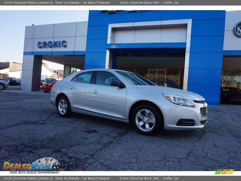 2016 Chevrolet Malibu Limited LS Silver Ice Metallic / Jet Black/Titanium Photo #1