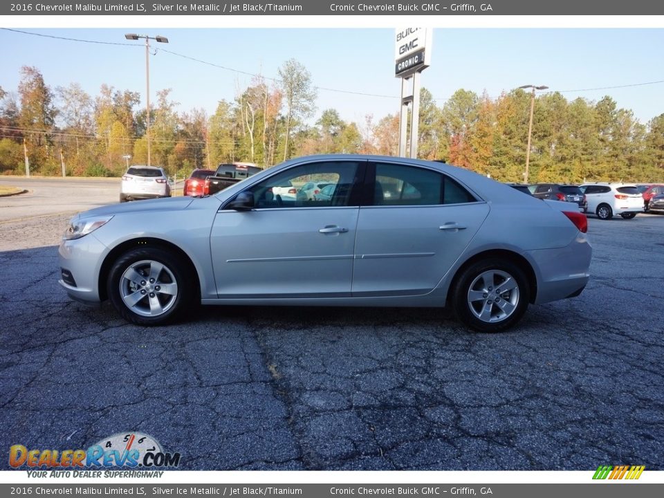 2016 Chevrolet Malibu Limited LS Silver Ice Metallic / Jet Black/Titanium Photo #4