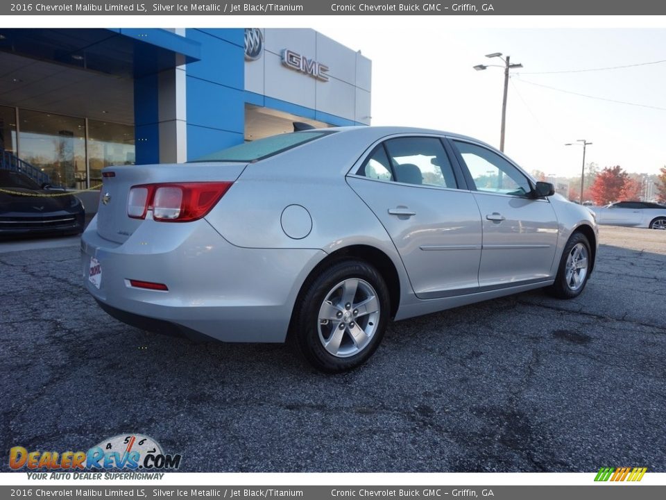 2016 Chevrolet Malibu Limited LS Silver Ice Metallic / Jet Black/Titanium Photo #7