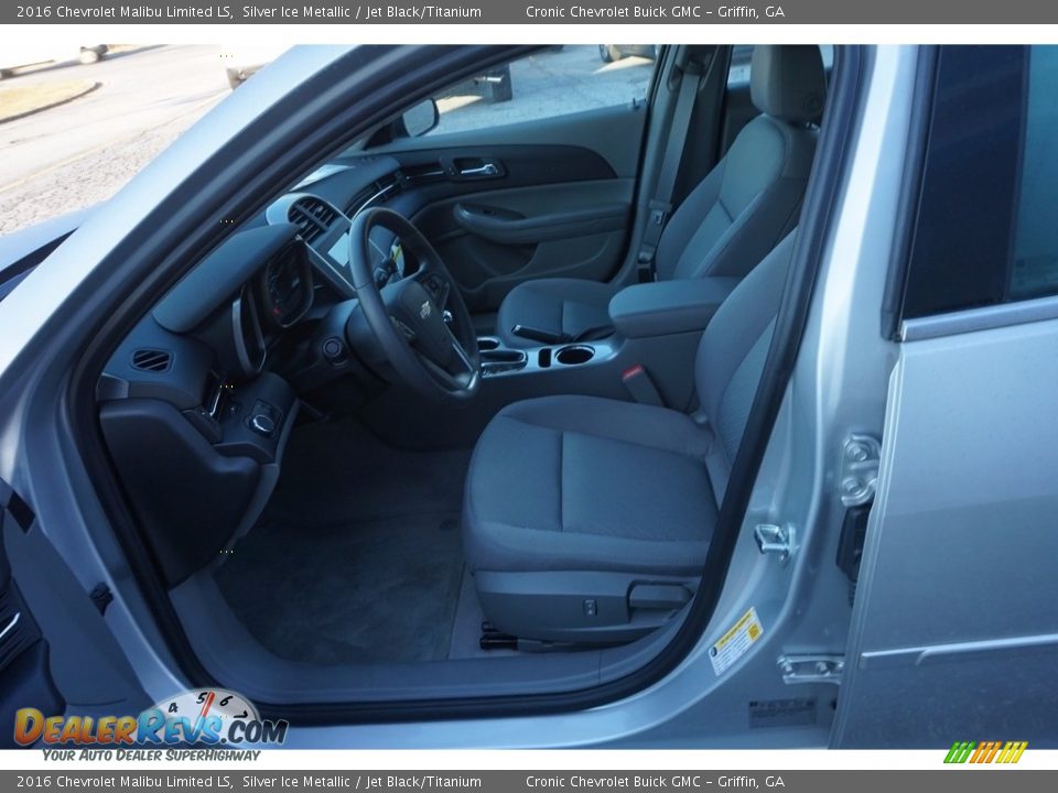 2016 Chevrolet Malibu Limited LS Silver Ice Metallic / Jet Black/Titanium Photo #9