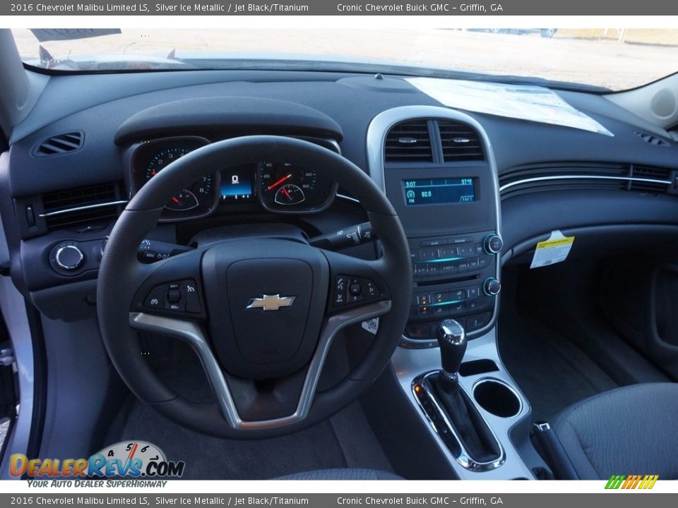 2016 Chevrolet Malibu Limited LS Silver Ice Metallic / Jet Black/Titanium Photo #10