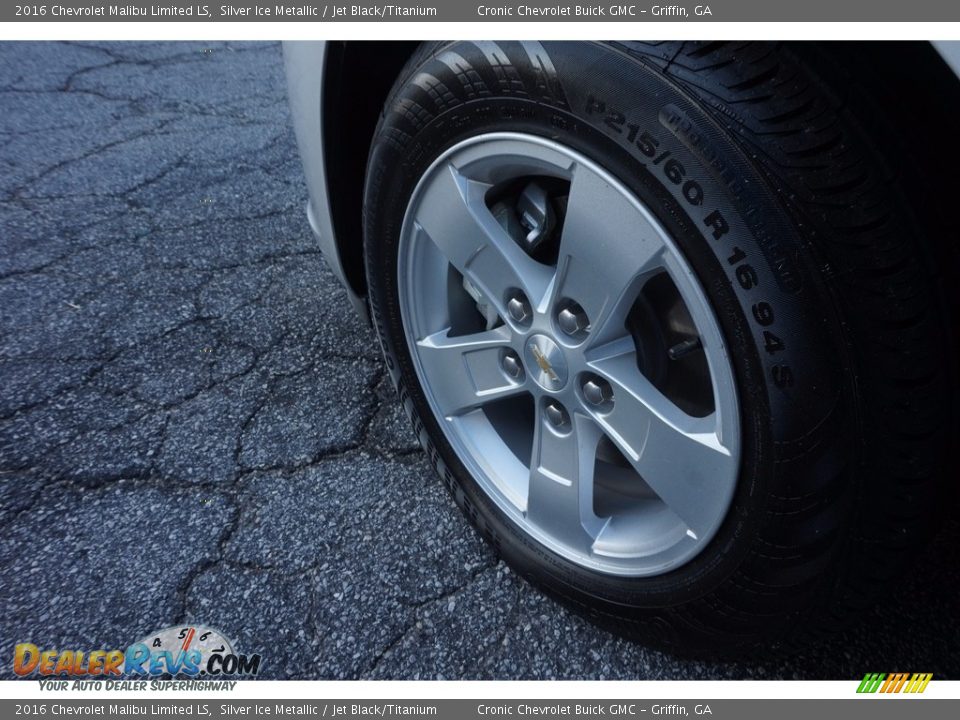 2016 Chevrolet Malibu Limited LS Silver Ice Metallic / Jet Black/Titanium Photo #11