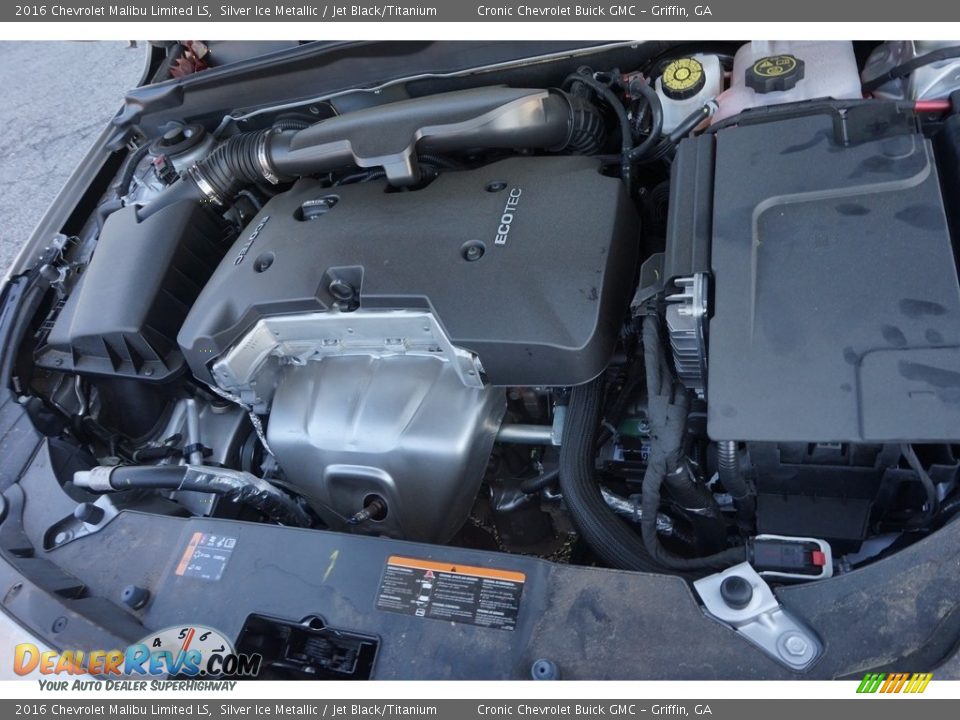 2016 Chevrolet Malibu Limited LS Silver Ice Metallic / Jet Black/Titanium Photo #12