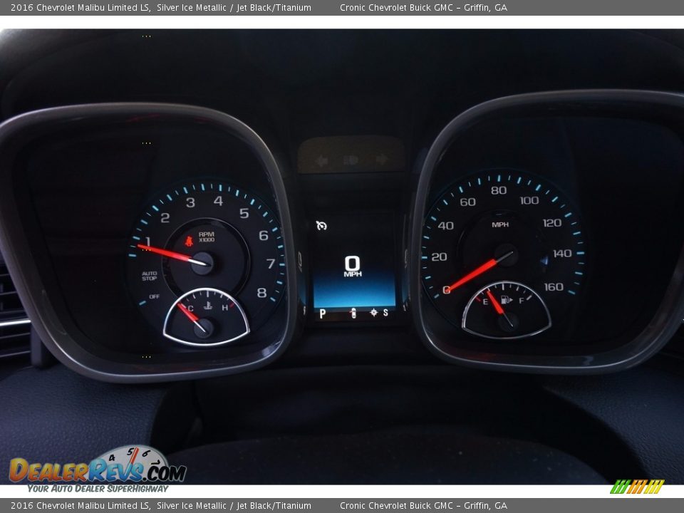 2016 Chevrolet Malibu Limited LS Silver Ice Metallic / Jet Black/Titanium Photo #13