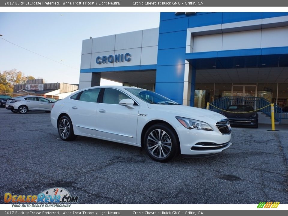 2017 Buick LaCrosse Preferred White Frost Tricoat / Light Neutral Photo #1