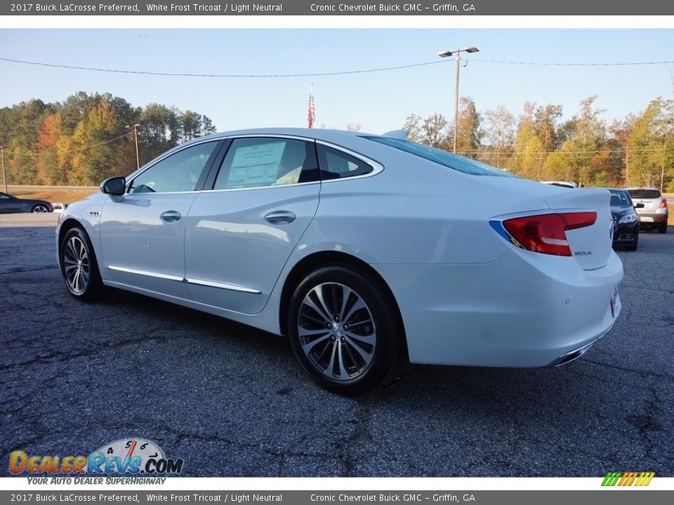 2017 Buick LaCrosse Preferred White Frost Tricoat / Light Neutral Photo #5