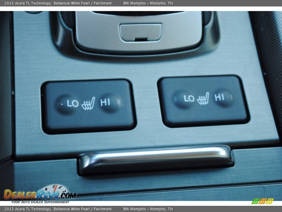 2013 Acura TL Technology Bellanova White Pearl / Parchment Photo #19