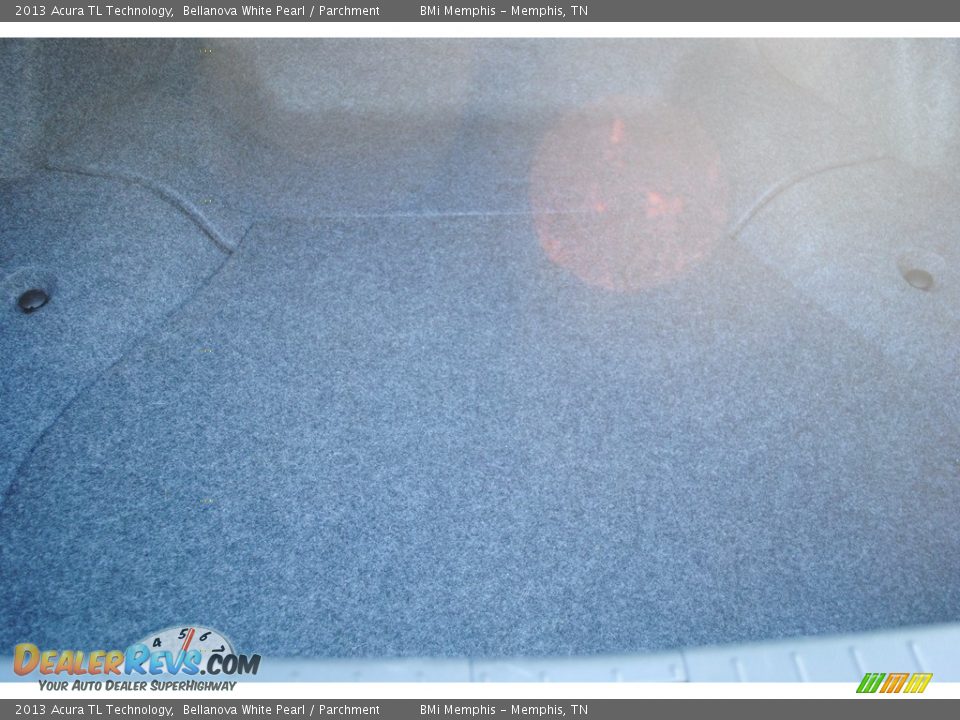 2013 Acura TL Technology Bellanova White Pearl / Parchment Photo #29