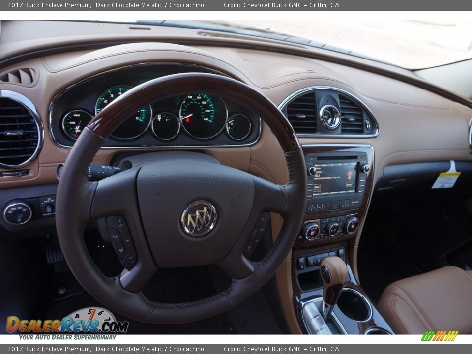 Dashboard of 2017 Buick Enclave Premium Photo #10