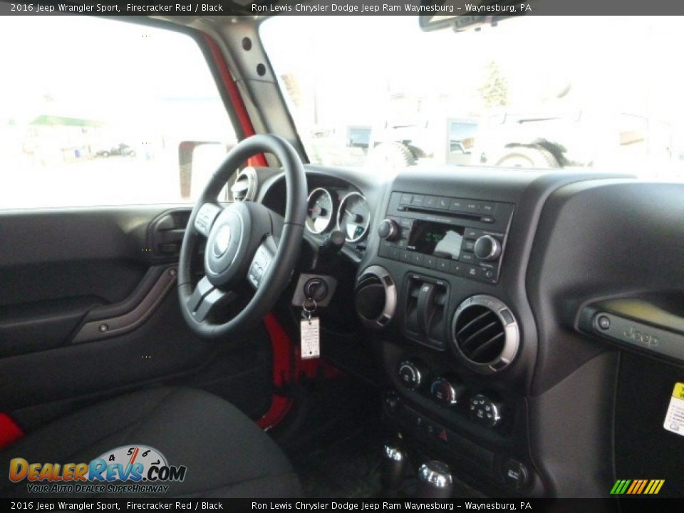 2016 Jeep Wrangler Sport Firecracker Red / Black Photo #8