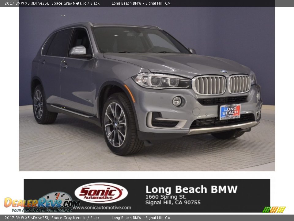 2017 BMW X5 sDrive35i Space Gray Metallic / Black Photo #1