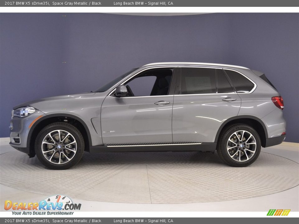 2017 BMW X5 sDrive35i Space Gray Metallic / Black Photo #3