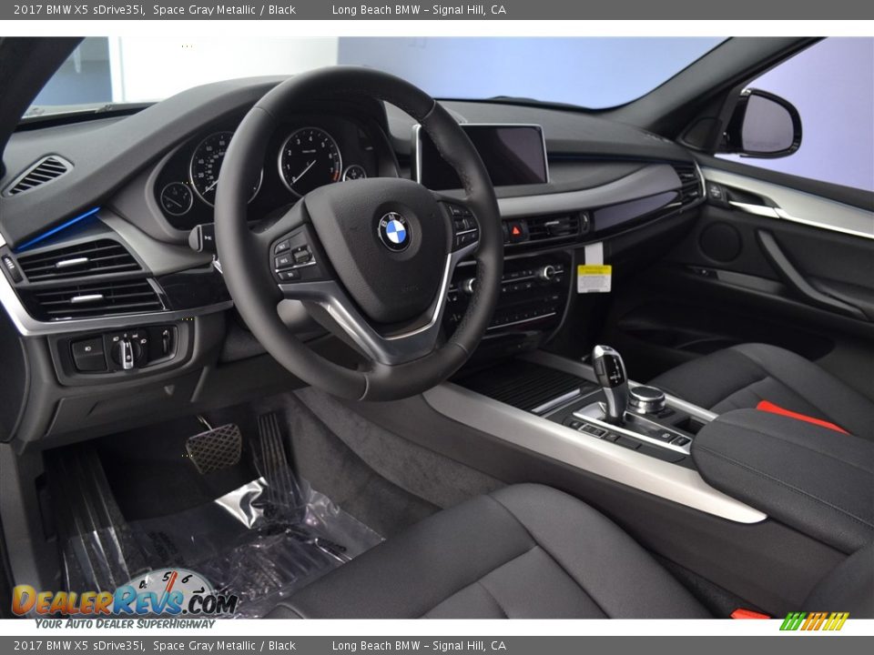 2017 BMW X5 sDrive35i Space Gray Metallic / Black Photo #8