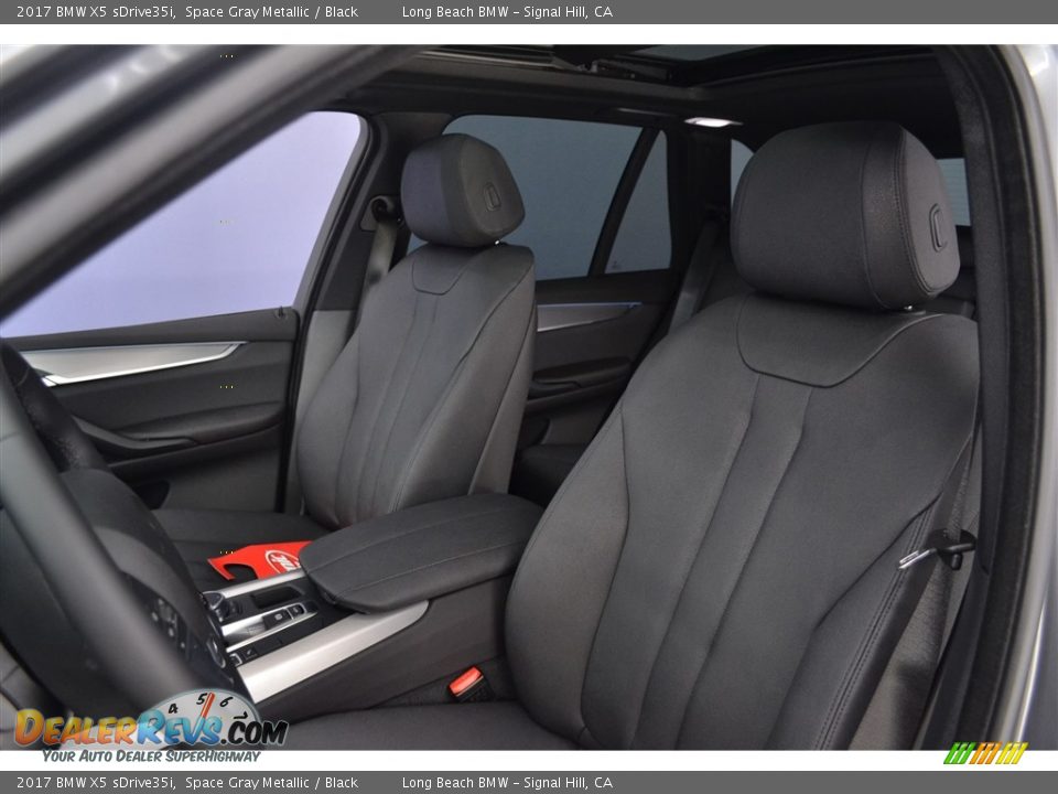 2017 BMW X5 sDrive35i Space Gray Metallic / Black Photo #9