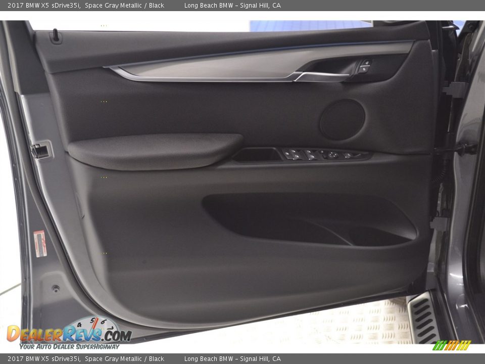 2017 BMW X5 sDrive35i Space Gray Metallic / Black Photo #12