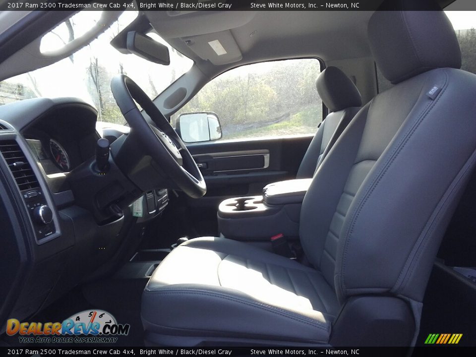 Front Seat of 2017 Ram 2500 Tradesman Crew Cab 4x4 Photo #17