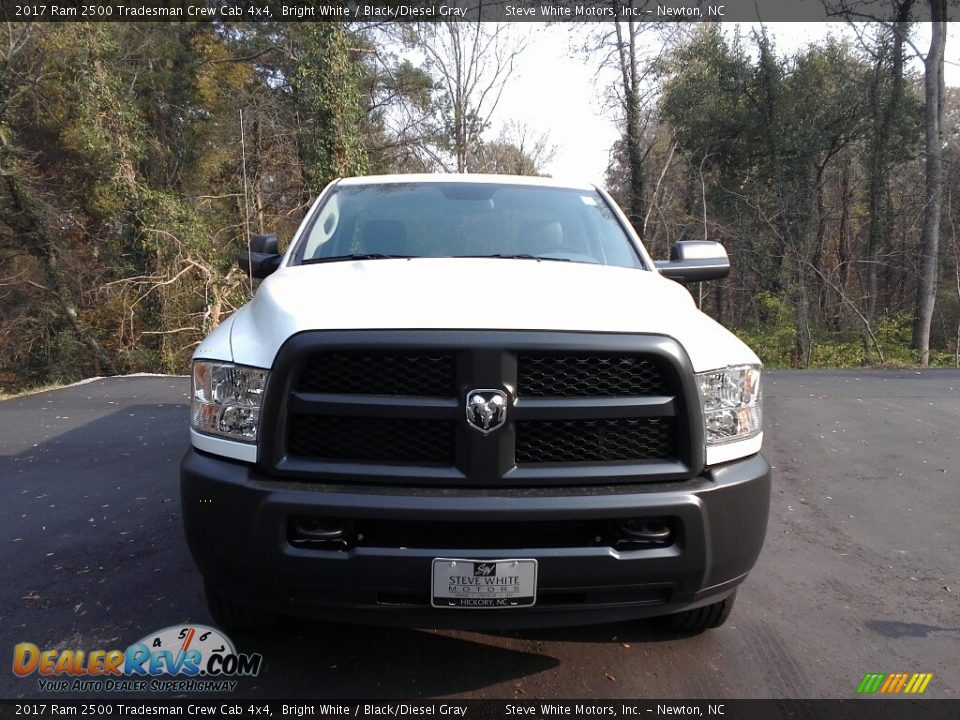 2017 Ram 2500 Tradesman Crew Cab 4x4 Bright White / Black/Diesel Gray Photo #21