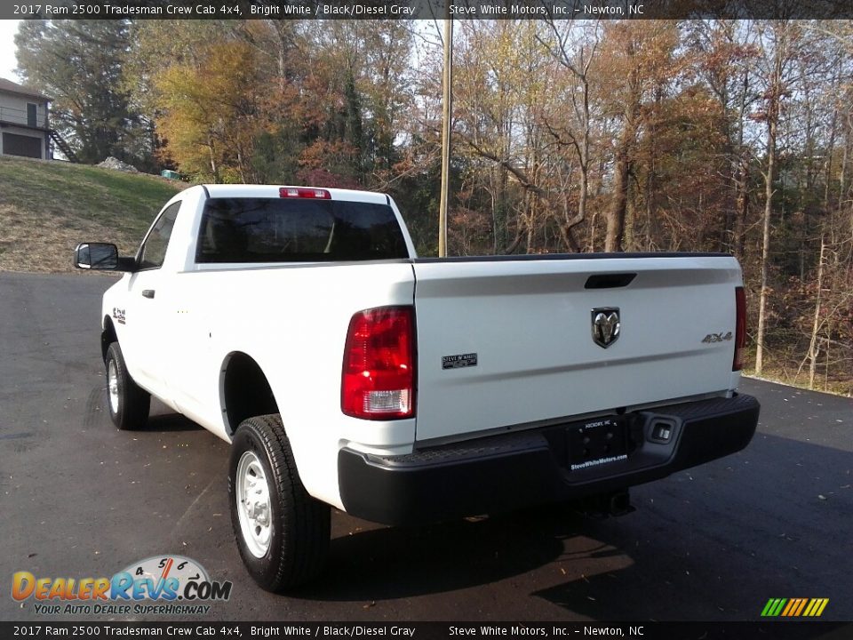 2017 Ram 2500 Tradesman Crew Cab 4x4 Bright White / Black/Diesel Gray Photo #22