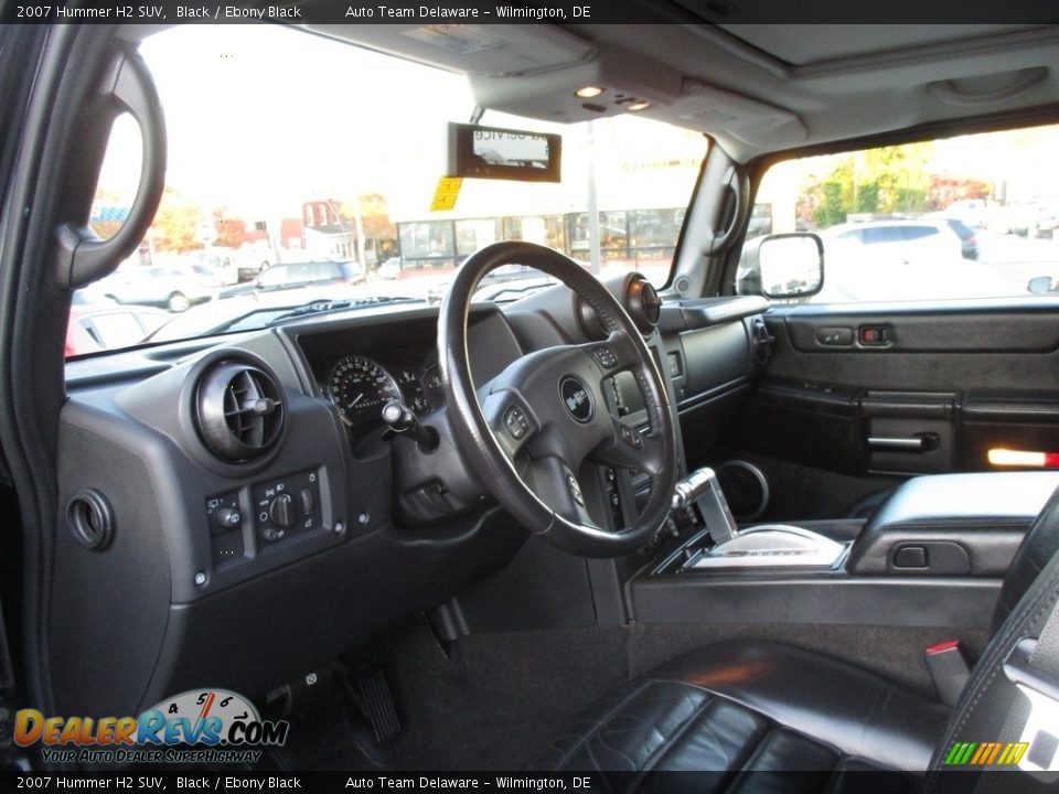 2007 Hummer H2 SUV Black / Ebony Black Photo #11