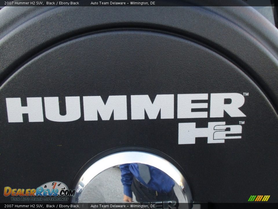 2007 Hummer H2 SUV Black / Ebony Black Photo #32