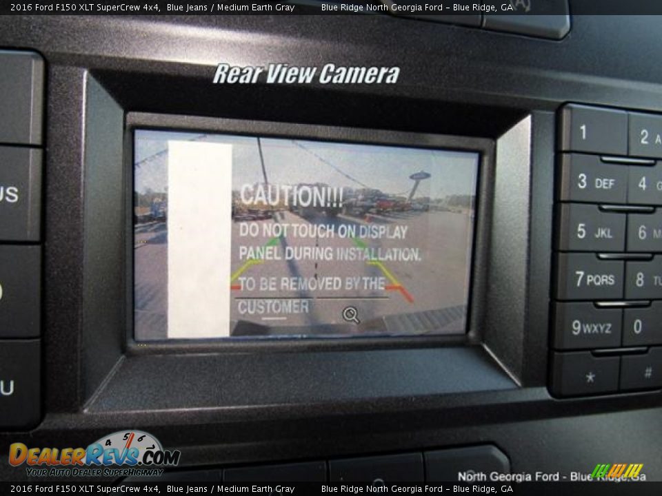 2016 Ford F150 XLT SuperCrew 4x4 Blue Jeans / Medium Earth Gray Photo #22