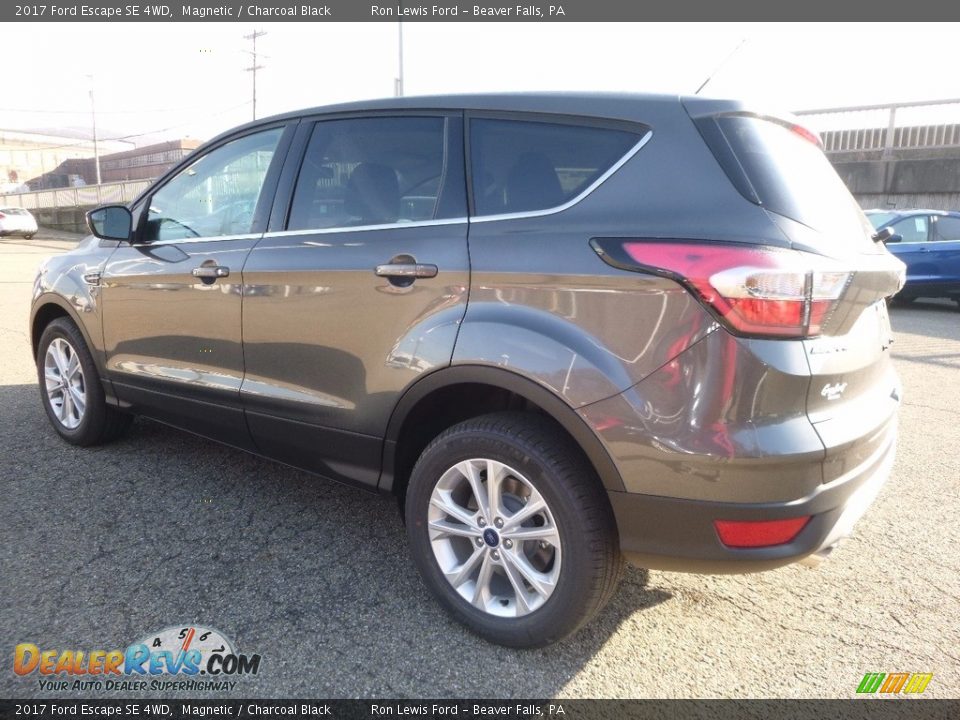 2017 Ford Escape SE 4WD Magnetic / Charcoal Black Photo #5