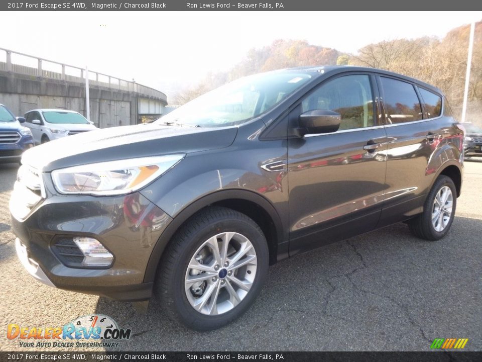 2017 Ford Escape SE 4WD Magnetic / Charcoal Black Photo #7
