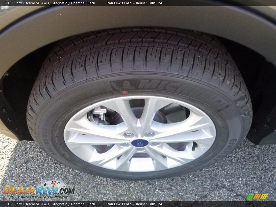 2017 Ford Escape SE 4WD Magnetic / Charcoal Black Photo #10