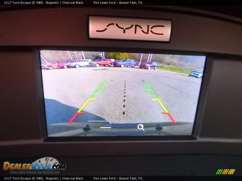 2017 Ford Escape SE 4WD Magnetic / Charcoal Black Photo #18
