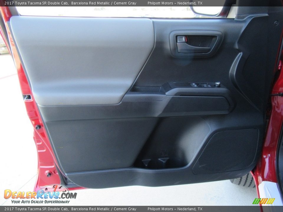 Door Panel of 2017 Toyota Tacoma SR Double Cab Photo #18
